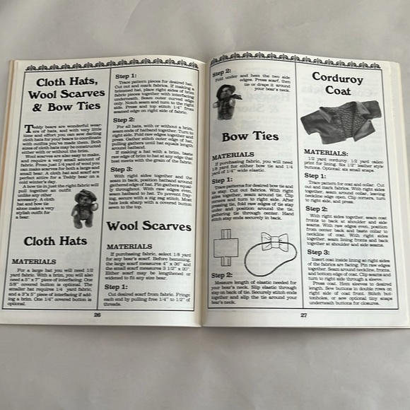 LOT 2 Teddy Bear BOOKS Making Bears Wardrobe Patterns Nancy Southerland-Holmes🧸 - Picture 16 of 16